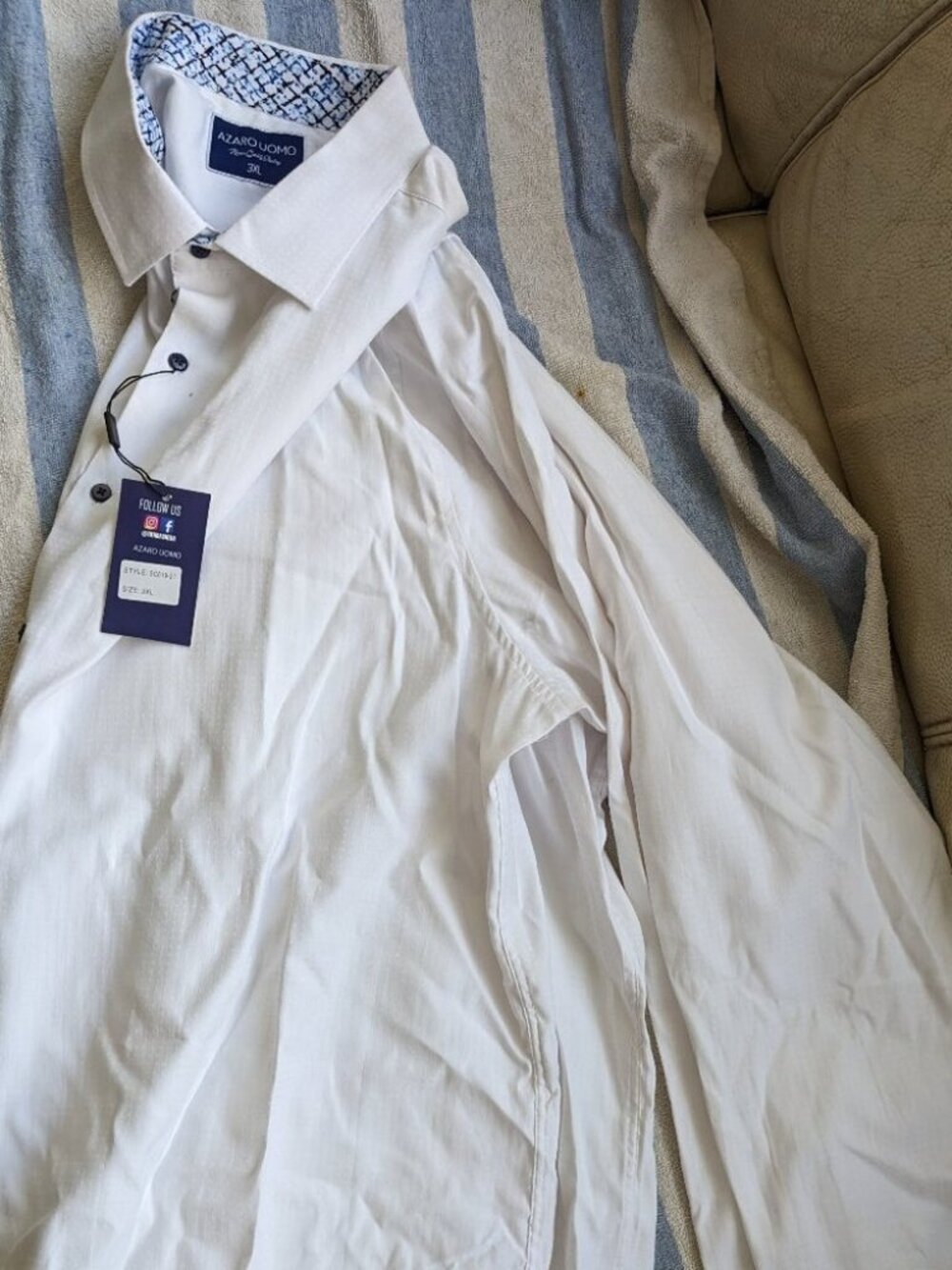Azaro uomo shirt XXXL 3xl